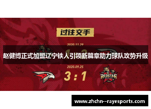 赵健博正式加盟辽宁铁人引领新篇章助力球队攻势升级 赵健博正式加盟辽宁铁人引领新篇章助力球队攻势升级